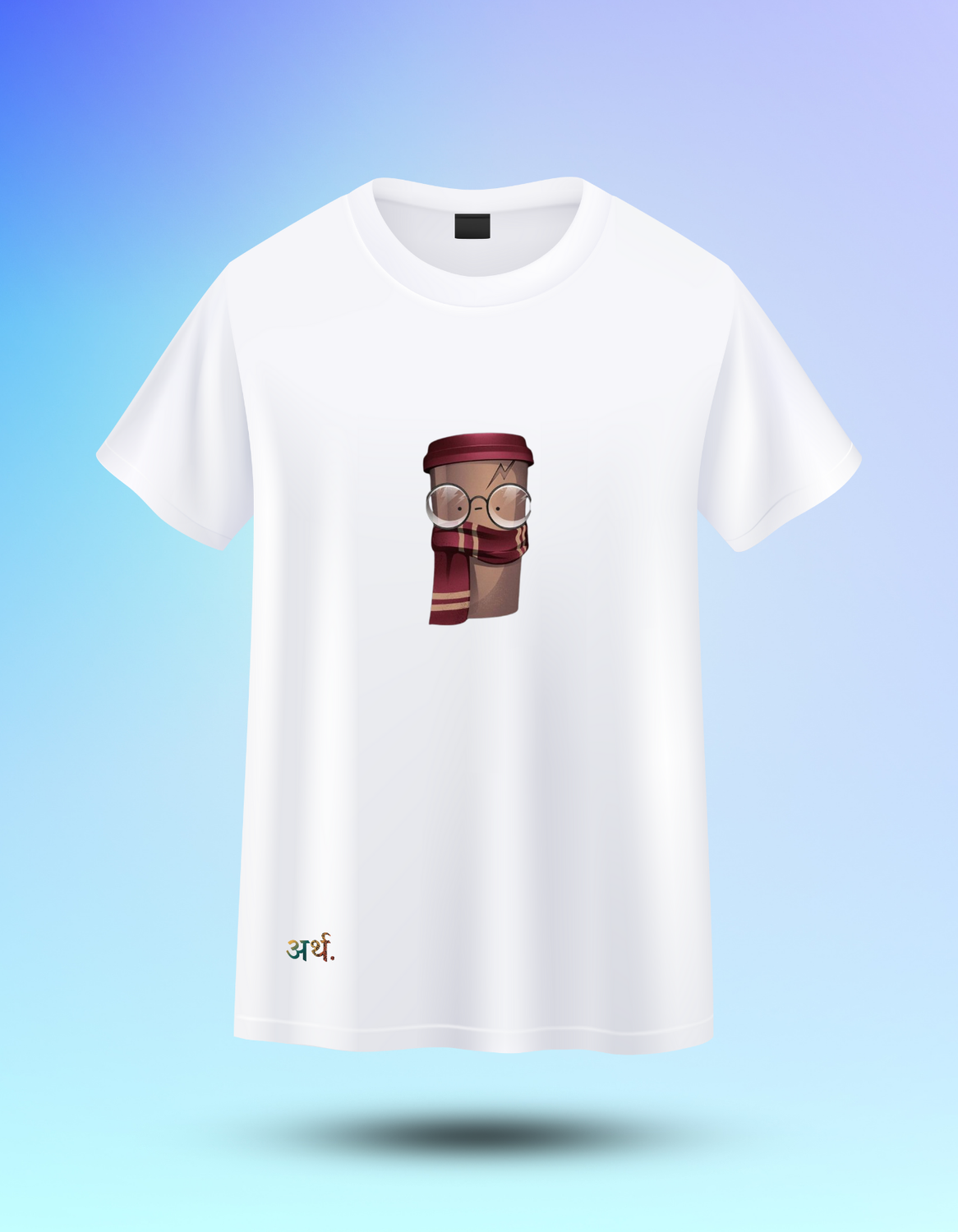 Artha Premium Cotton T-Shirt Regular - Harry Potter Coffee