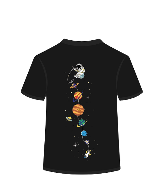 Artha Premium Cotton T-Shirt Regular - Space Planets