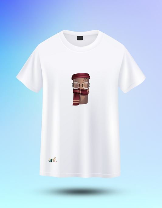 Artha Premium Cotton T-Shirt Regular - Harry Potter Coffee