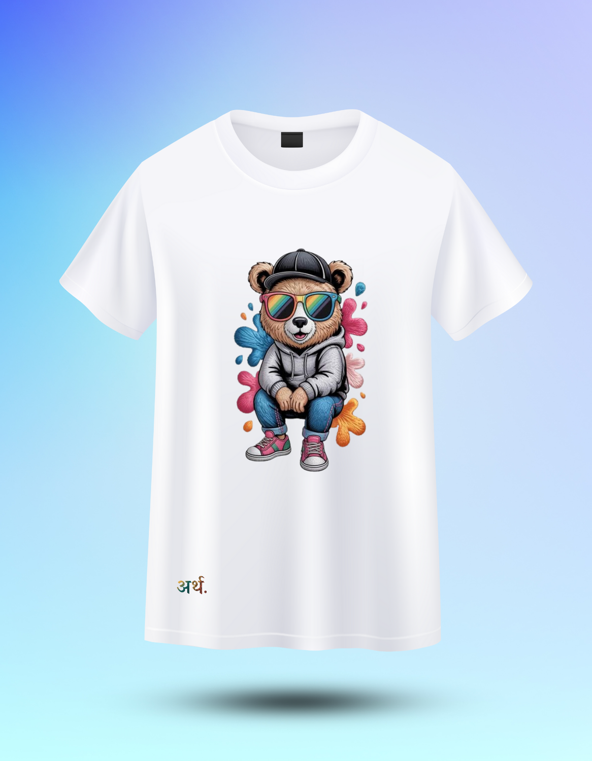 Artha Premium Cotton T-Shirt Regular - Cool Bear