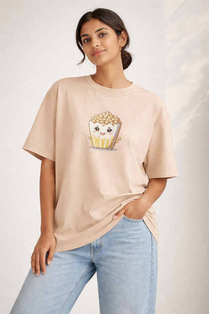 Popcorn Women Classic Crew T-Shirt