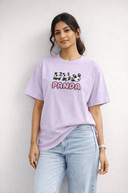 Panda Women Classic Crew T-Shirt