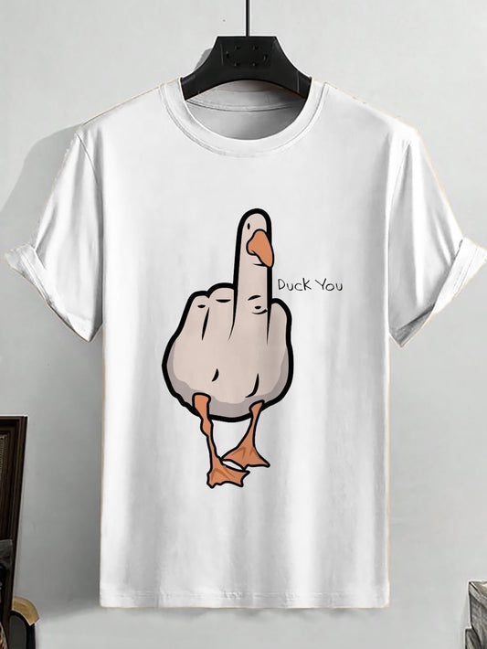 Artha Premium Cotton T-Shirt Regular - Duck Off