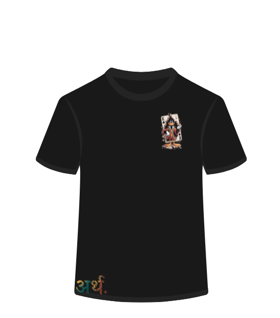 Artha Premium Cotton T-Shirt Regular - King of Spade Bunny