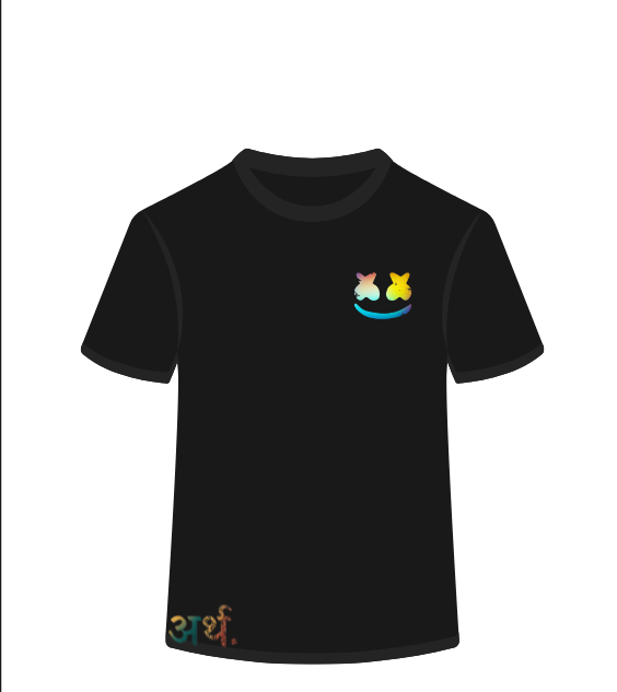 Artha Premium Cotton T-Shirt Regular - Glowing Teddy