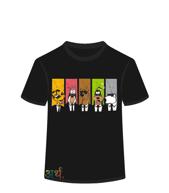 Artha Premium Cotton T-Shirt Regular - Dogs Union