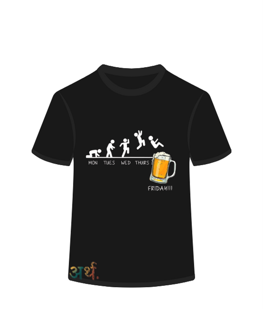 Artha Premium Cotton T-Shirt Regular - Mon to Fri