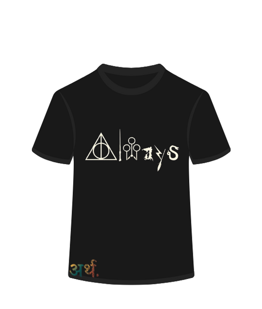 Artha Premium Cotton T-Shirt Regular - Always Harry Potter