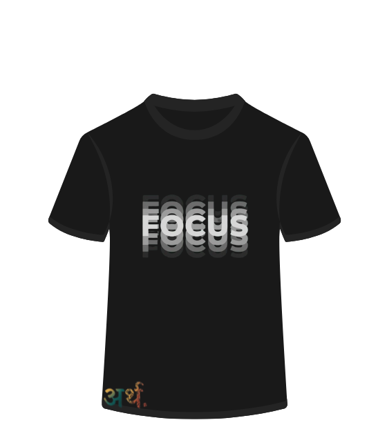 Artha Premium Cotton T-Shirt Regular - Focus